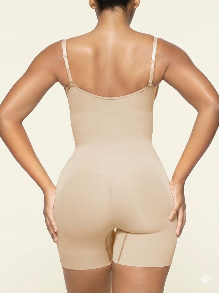 Open Bust Shapewear Tummy Control Bodysuits For Women Seamless Compression High