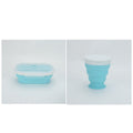 Portable Foldable Silicone Lunch Box