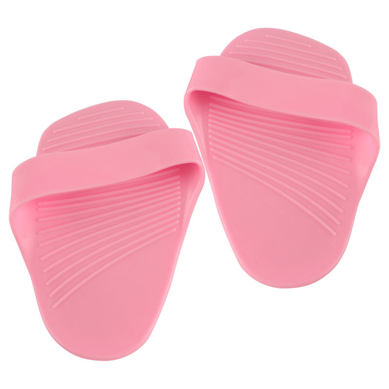 Silicone Hand Protector Sports Fitness Dumbbell Weightlifting Gloves Anti-wear