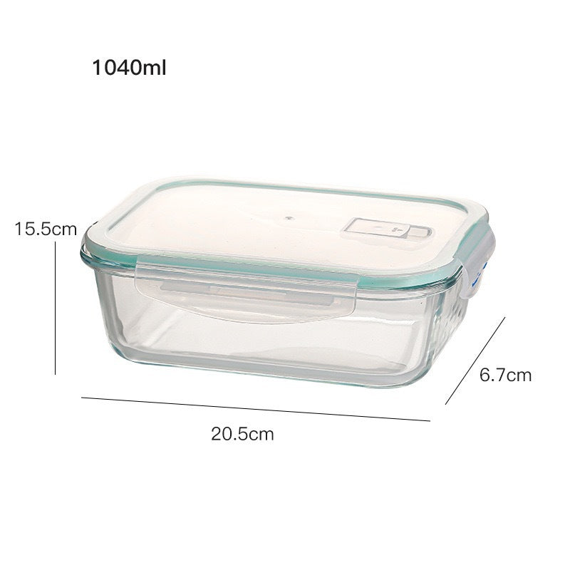 Glass Lunch Box Microwave Separation Type