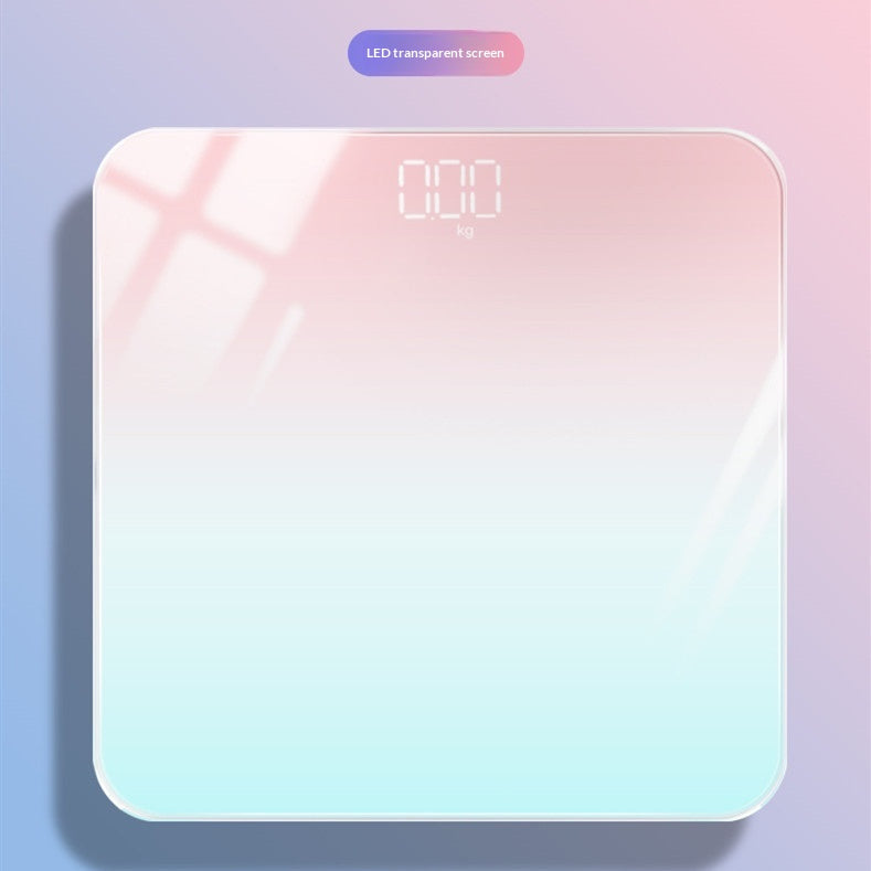 Charging LED Body Scale With Hidden Display Weight