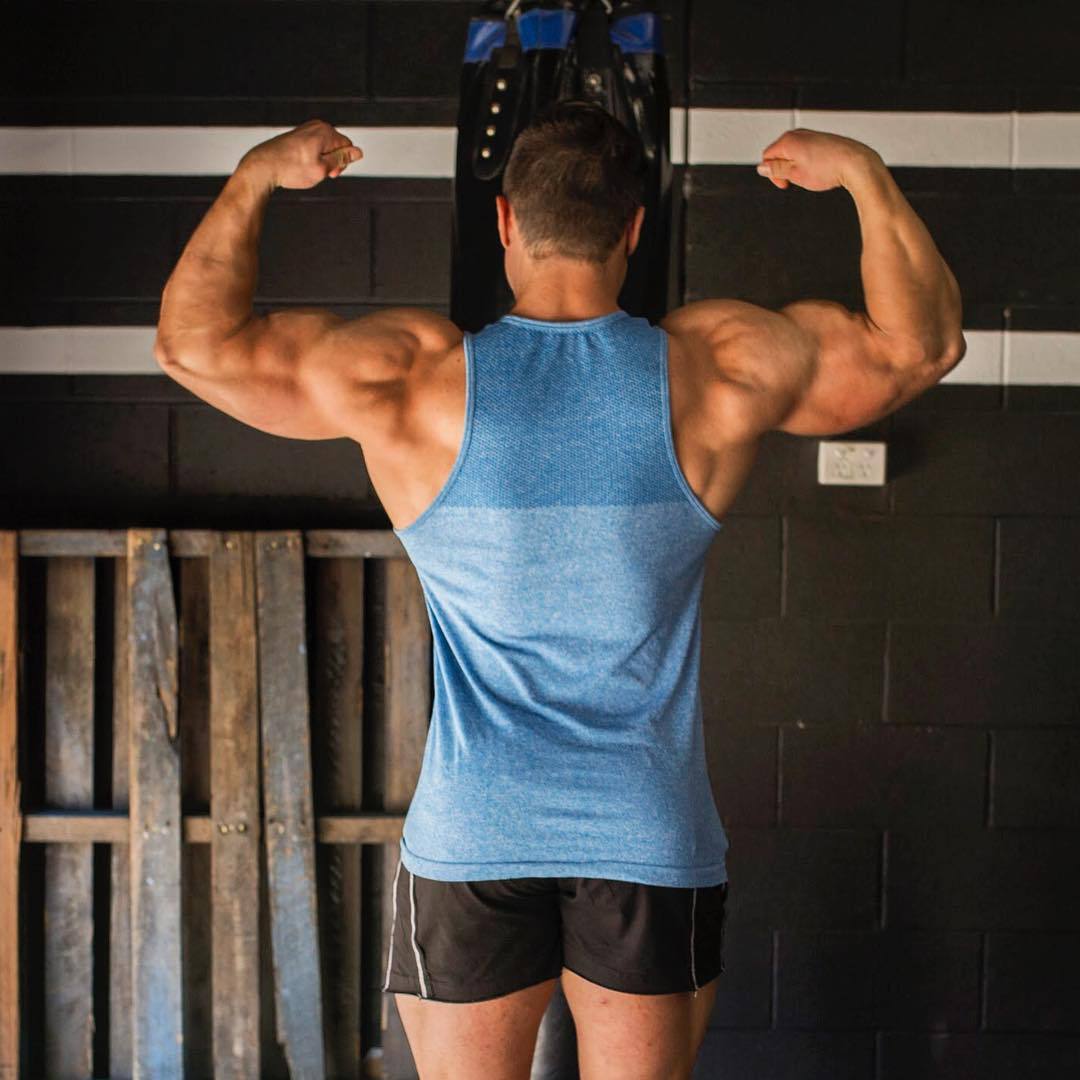 Muscle Workout Men's Running Vest Sports Training Bodybuilding Breathable