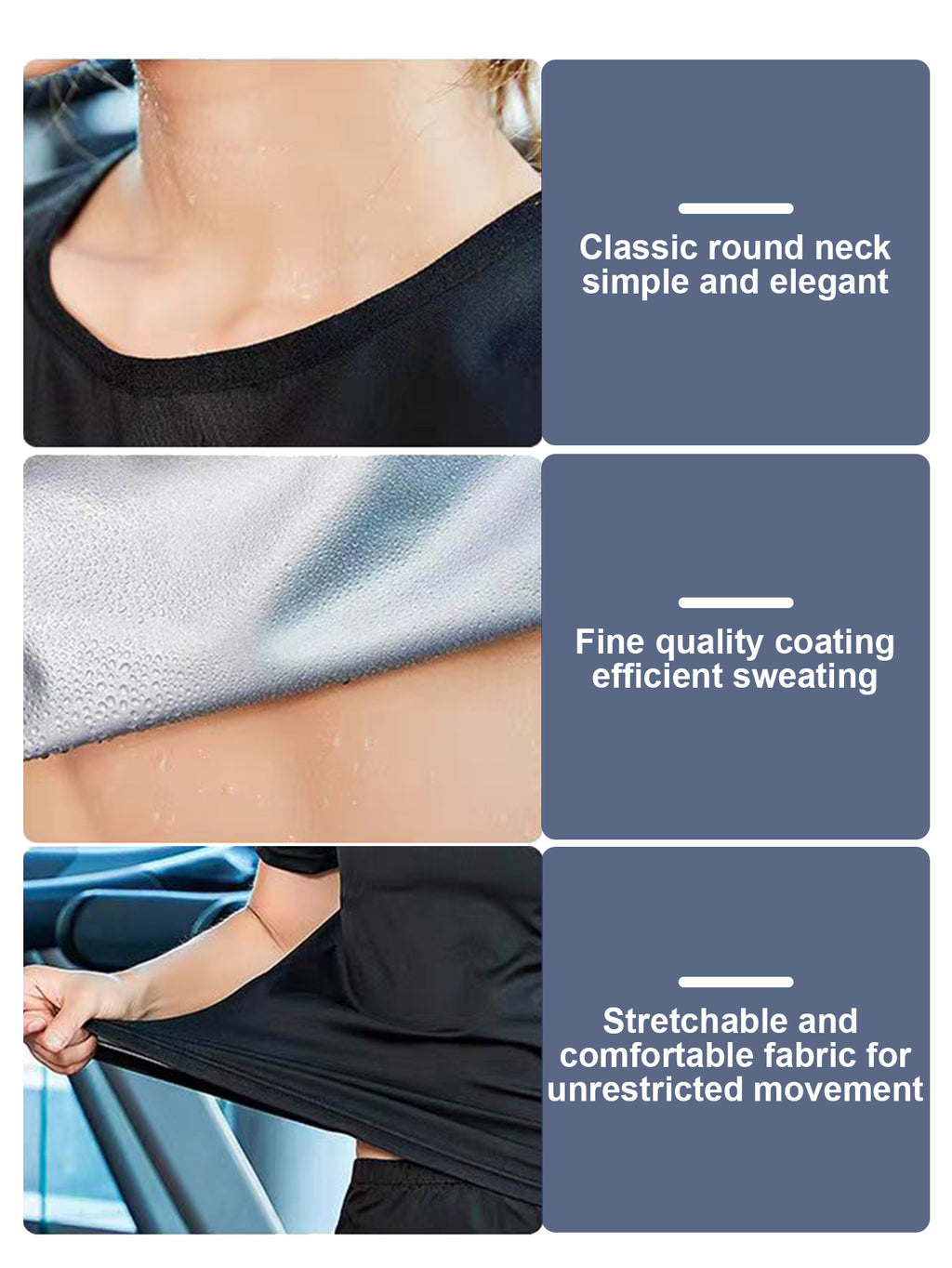 Sauna Sweat Suit Shapewear Top Trainer Workout Body Shaper Sweatsuit Long