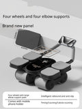 Automatic Self-resilient Rollable Ab Wheel With Belly Support For Core Training
