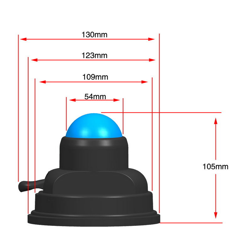 Wall-mounted Suction Cup Massage Ball