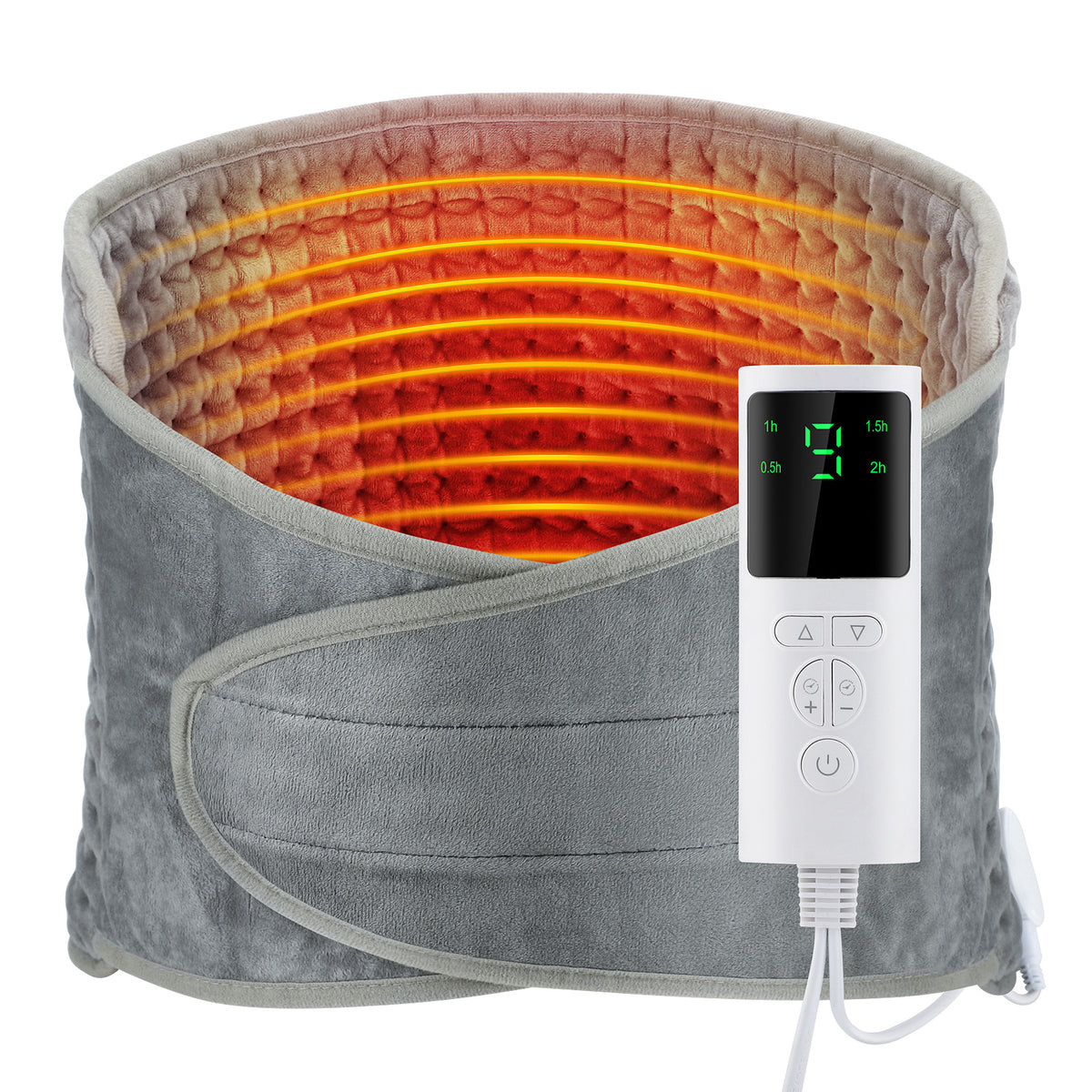 Back Heating Support Belt Heated Waist Brace With Adjustable Temperature Warm