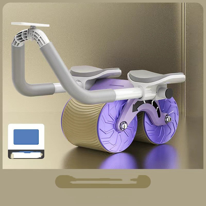 Abdominal Wheel Automatic Rebound AB Roller Elbow Support Men And Women Belly