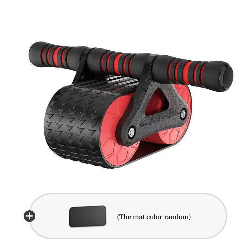 Double Wheel Abdominal Exerciser Women Men Automatic Rebound Ab Roller Waist