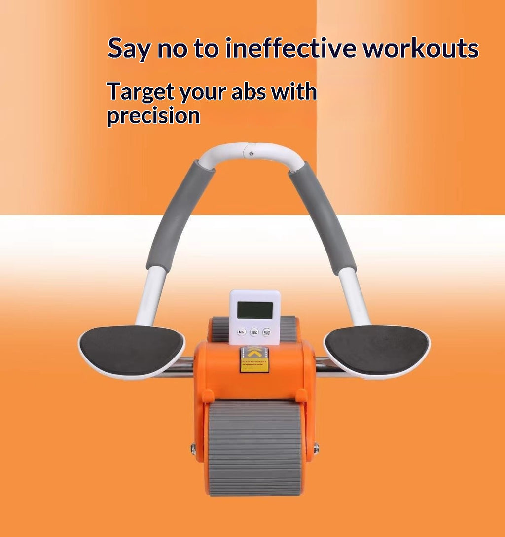 Abdominal Wheel Automatic Rebound Belly Contracting And Rolling Exercise Muscle
