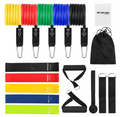 Rally Rope Set 11 Piece Resistance Bands Latex Band Fitness Tube