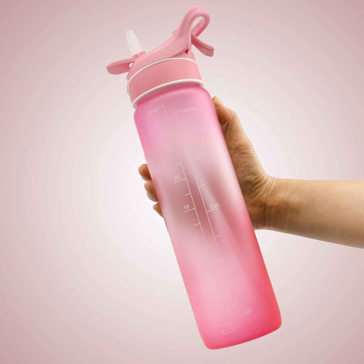 Water Bottle Scrub Bounce Cover Straw Space Cup Sports
