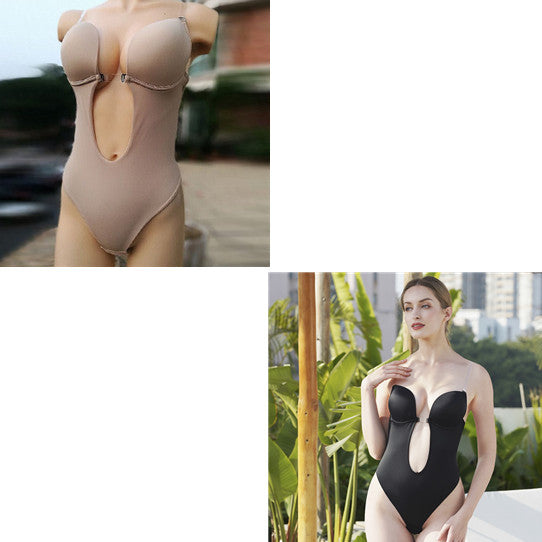 Shapewear One-piece Halter Underwear