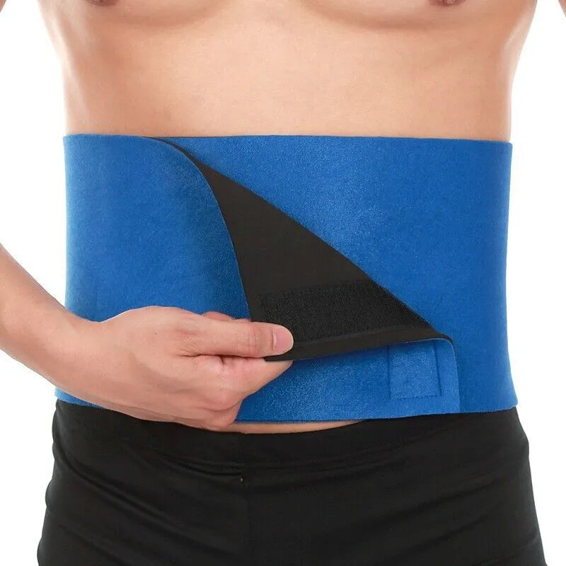 Waist Trimmer Belt Sweat Band Wrap Ab Stomach Slimming