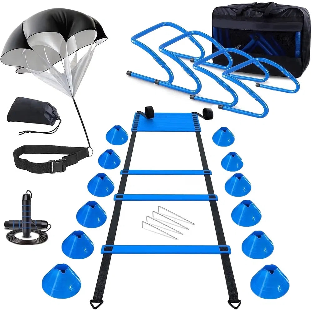 Professional Agility Ladder Training Set For Speed & Footwork - Adjustable