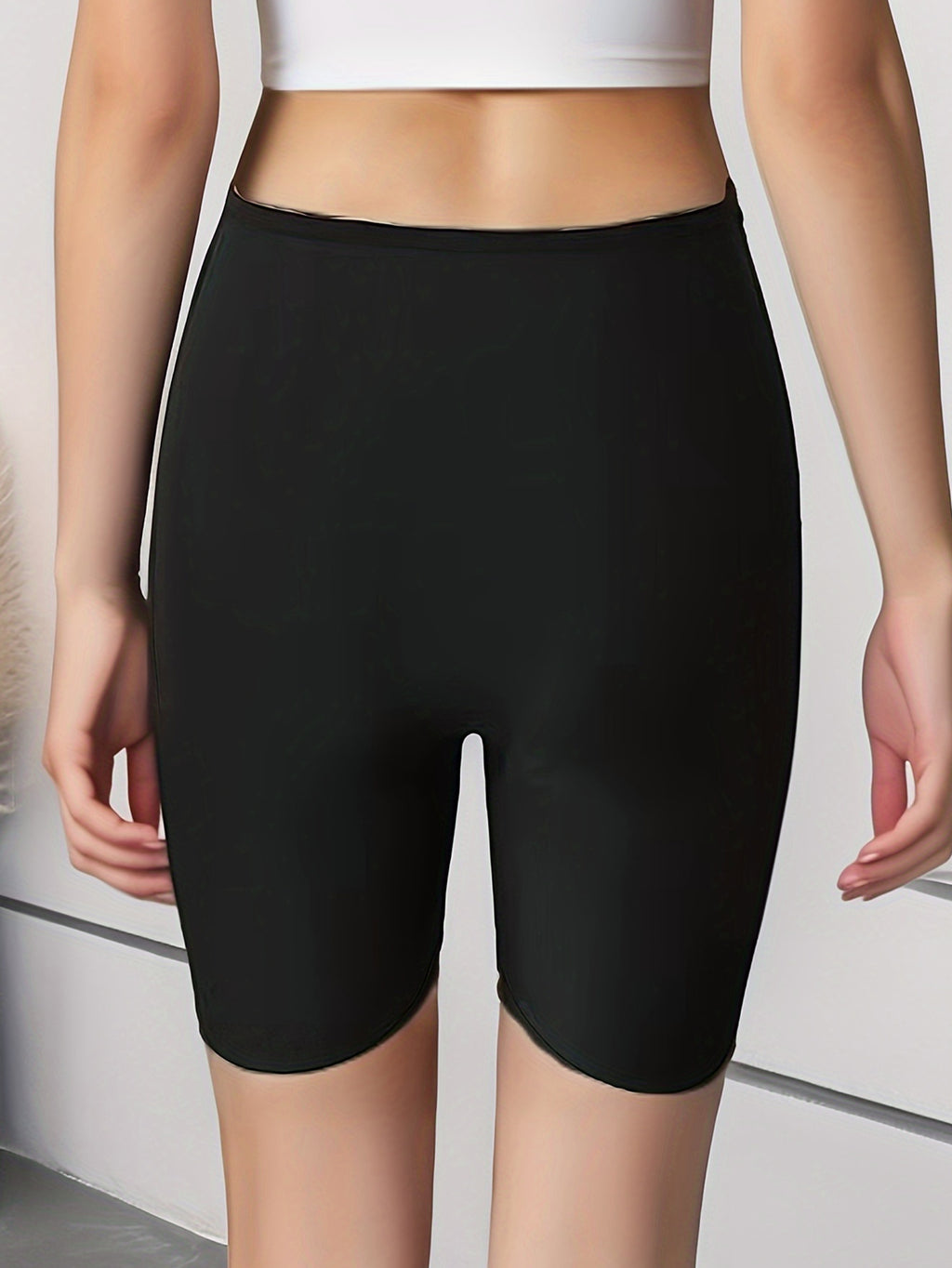 Sauna Sweat Shorts For Women High Waisted Legging Pants Slimming Compression