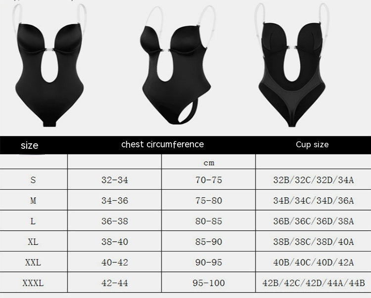 Shapewear One-piece Halter Underwear