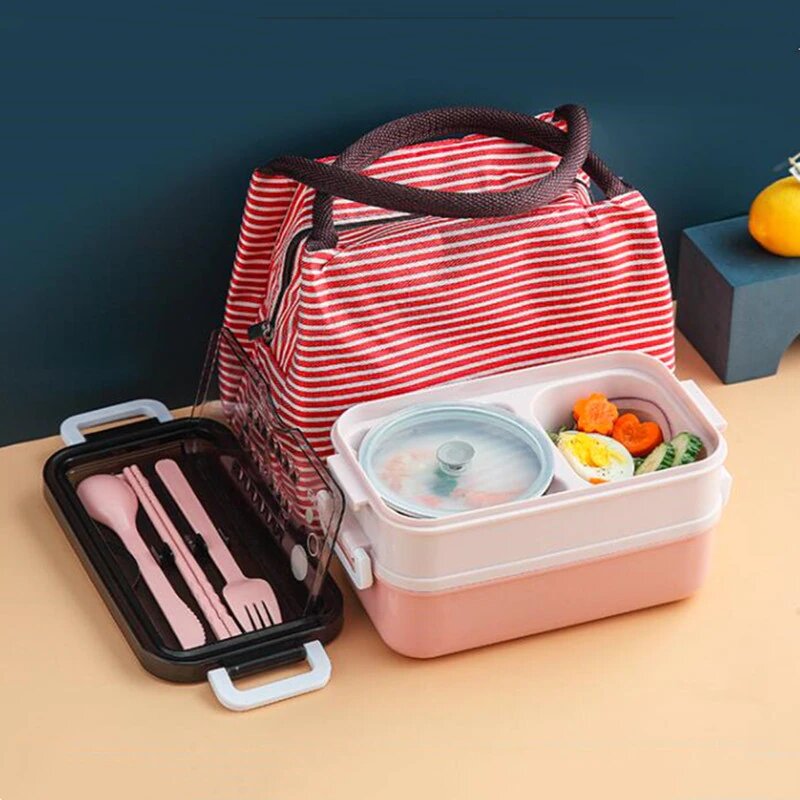 304 Stainless Steel Double-layer Lunch Box