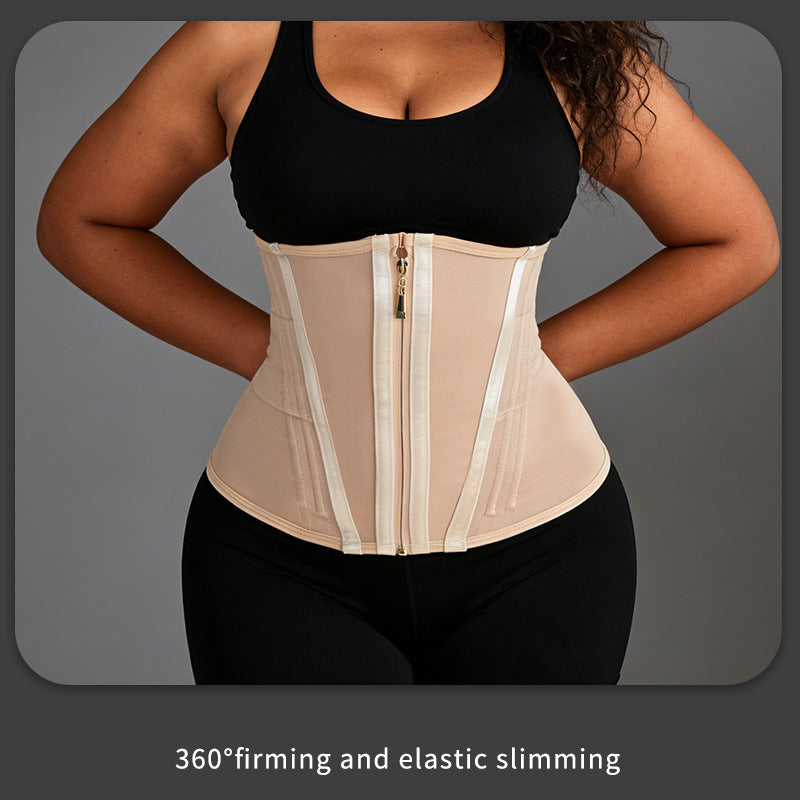 Shapewear Mesh Hourglass Waist Trainer Plus-size Sportswear