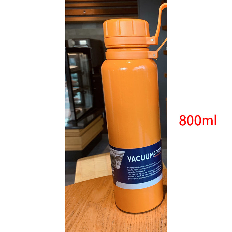 Outdoor Sports Bottle Portable Large Capacity Stainless Steel Vacuum Flask