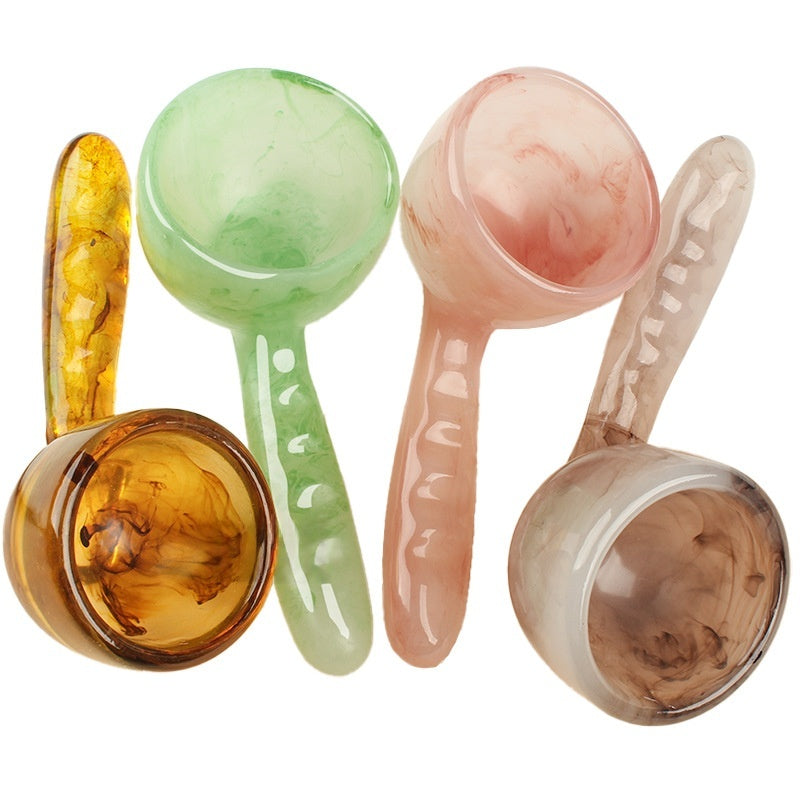 Full-body Loosening With A Handheld Gua Sha Bowl Tendon-striking Stick And