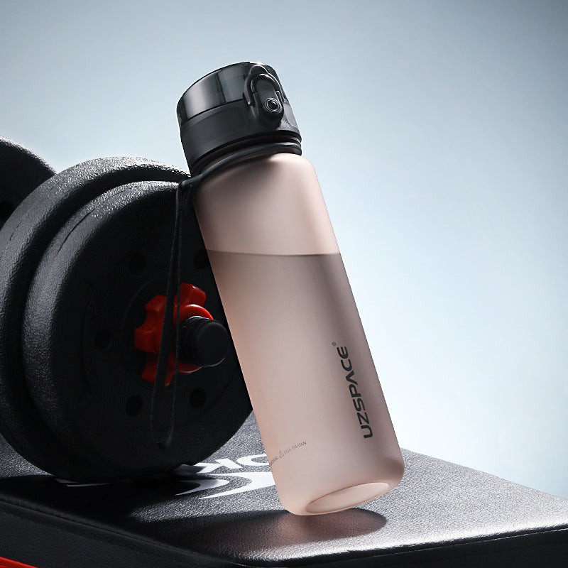 Colorful Sports Water Cup Outdoor Travel Fitness Bottle
