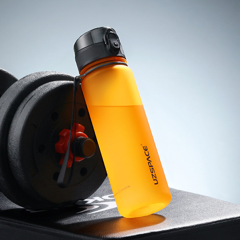 Colorful Sports Water Cup Outdoor Travel Fitness Bottle