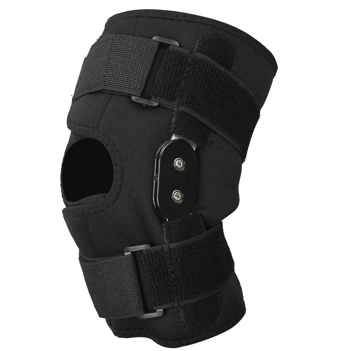 Sport Knee Brace Adjustable Open Patella Support Compression Wrap For Running