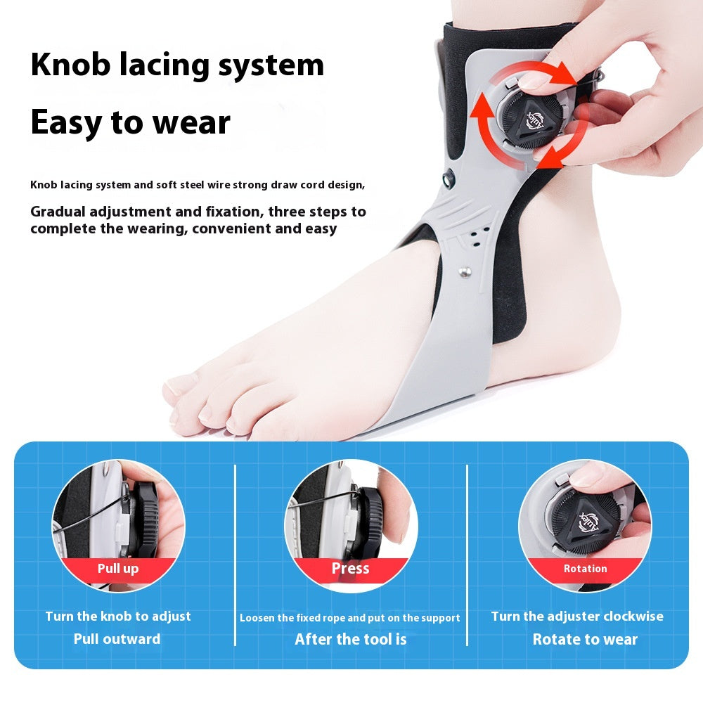Airbag Button Ankle Support Training Rehabilitation Fixation Brace Correction