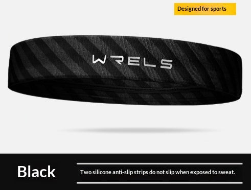Outdoor Sports Headband Mens Basketball Non-slip Sweatband Hair Securing