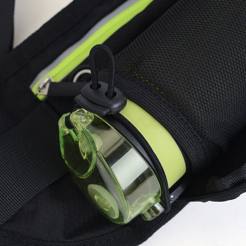 Running Waist Belt Bag Marathon With Water Bottle For 4.8-6.6 Inch Phone Sports