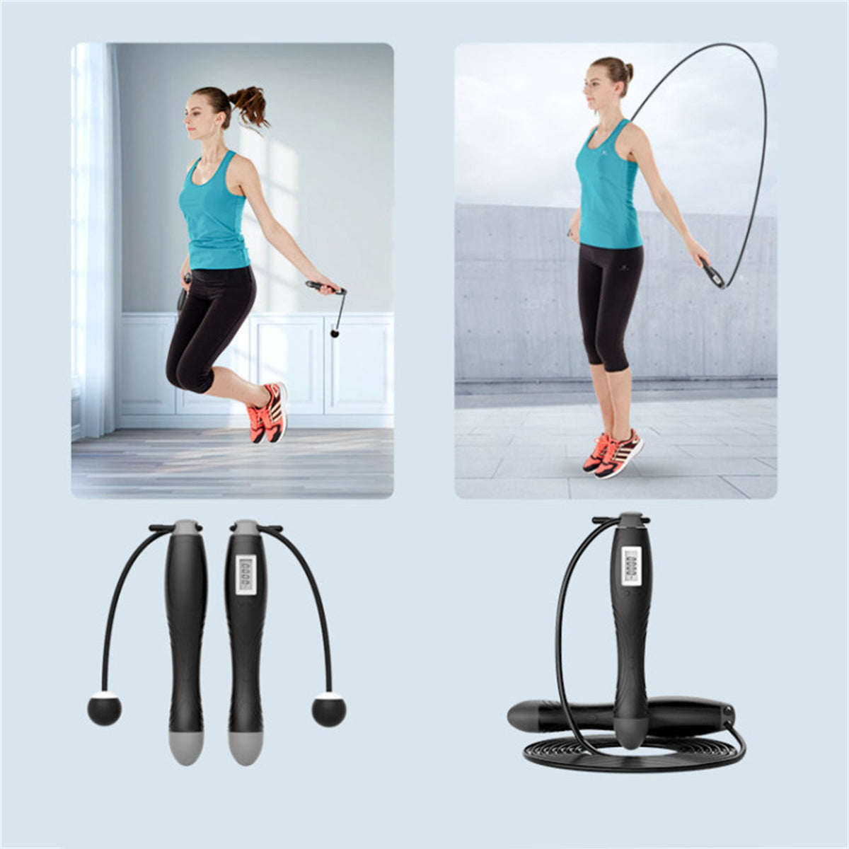 Cordless Electronic Skipping Rope