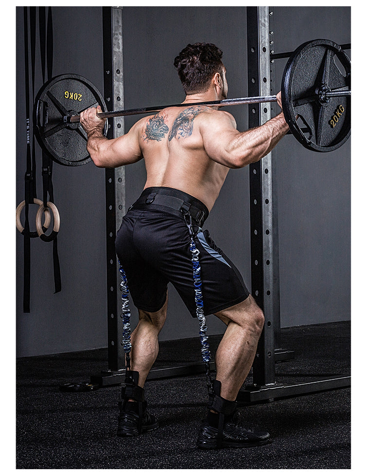 Vertical Trainer Leg Strength Resistance Bands Exercise Higher For Basketball