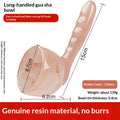 Full-body Loosening With A Handheld Gua Sha Bowl Tendon-striking Stick And