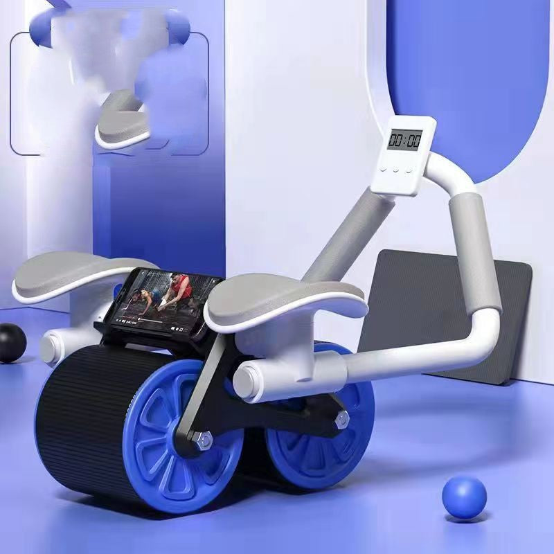 Abdominal Wheel Automatic Rebound AB Roller Elbow Support Men And Women Belly