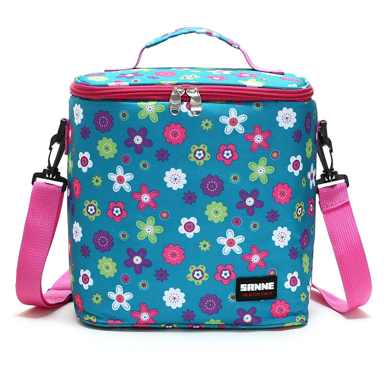Outdoor Large Capacity Picnic Ice Pack Oxford Cloth Lunch Box PVC Insulated Bag