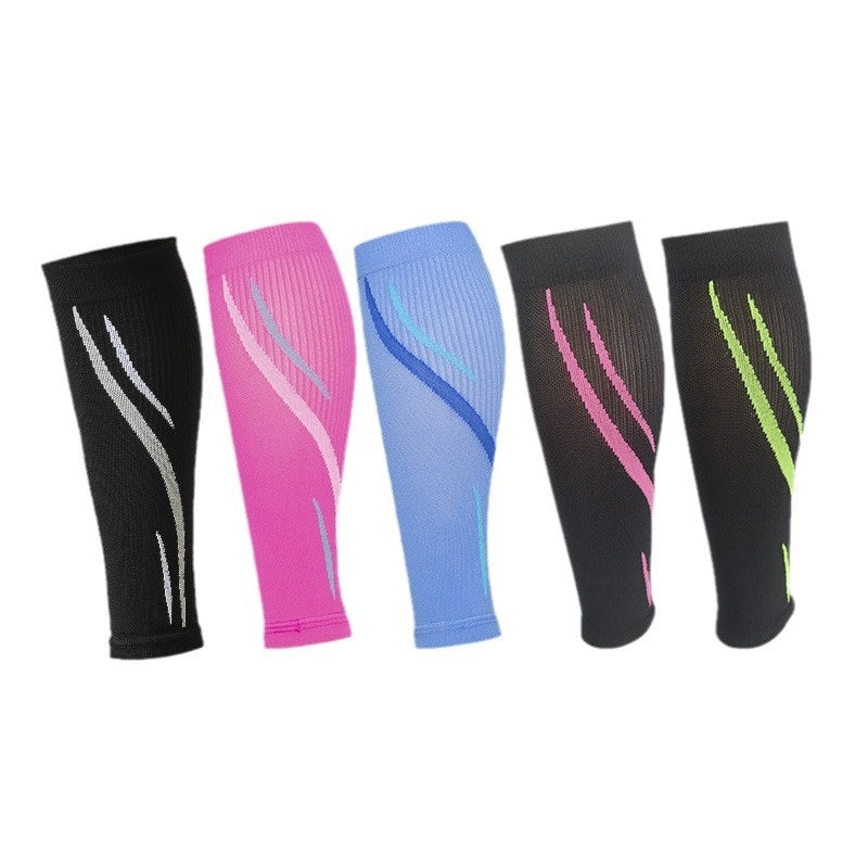 Sports Compression Leg Warmer Running Fitness Skipping Rope Long Tube Gaurd Set