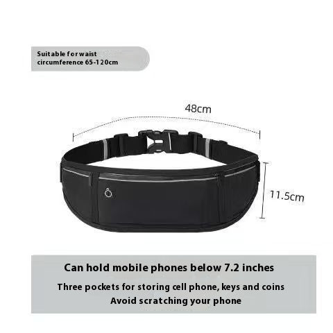 Lightweight Close-fitting Waist Bag Outdoor Sports Waterproof Belt Running