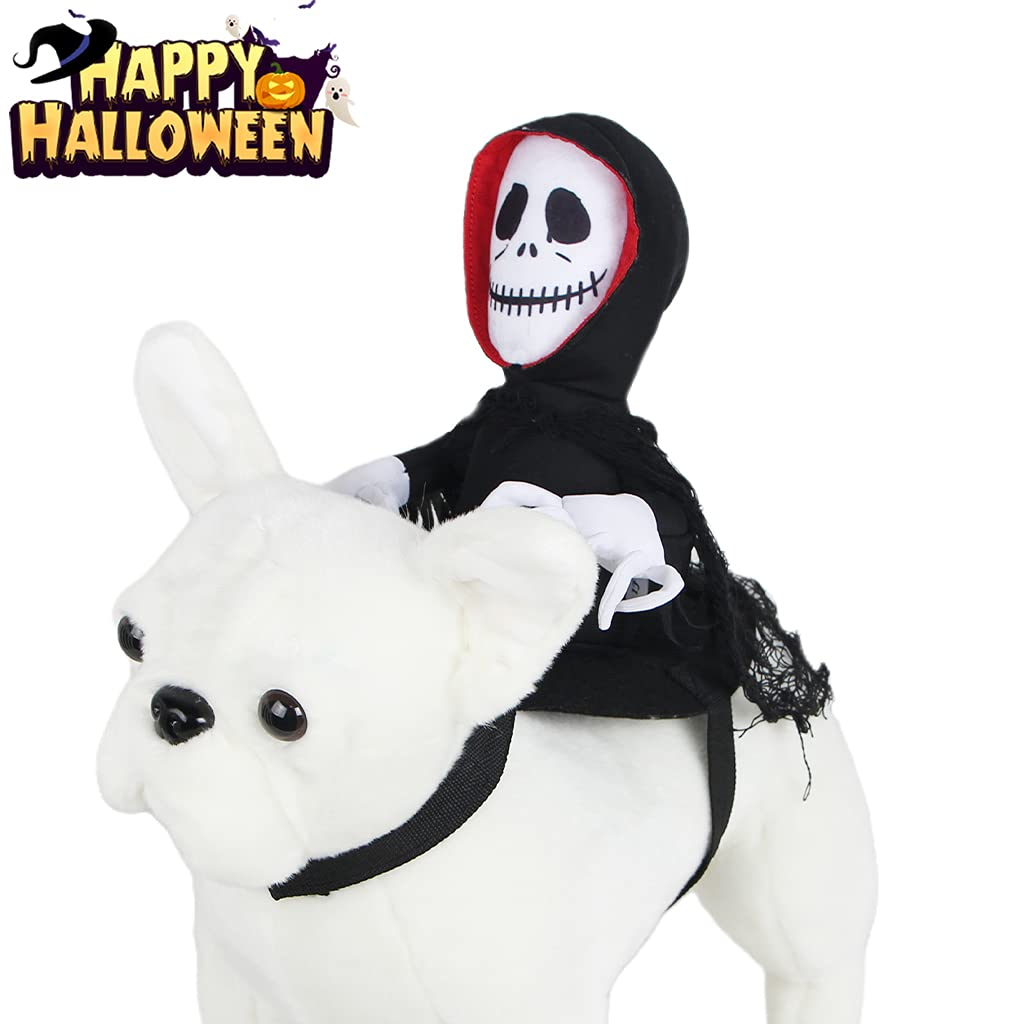 Funny Pet Halloween Costume Decoration Dress Up Cosplay Clothes Spider Pumpkin