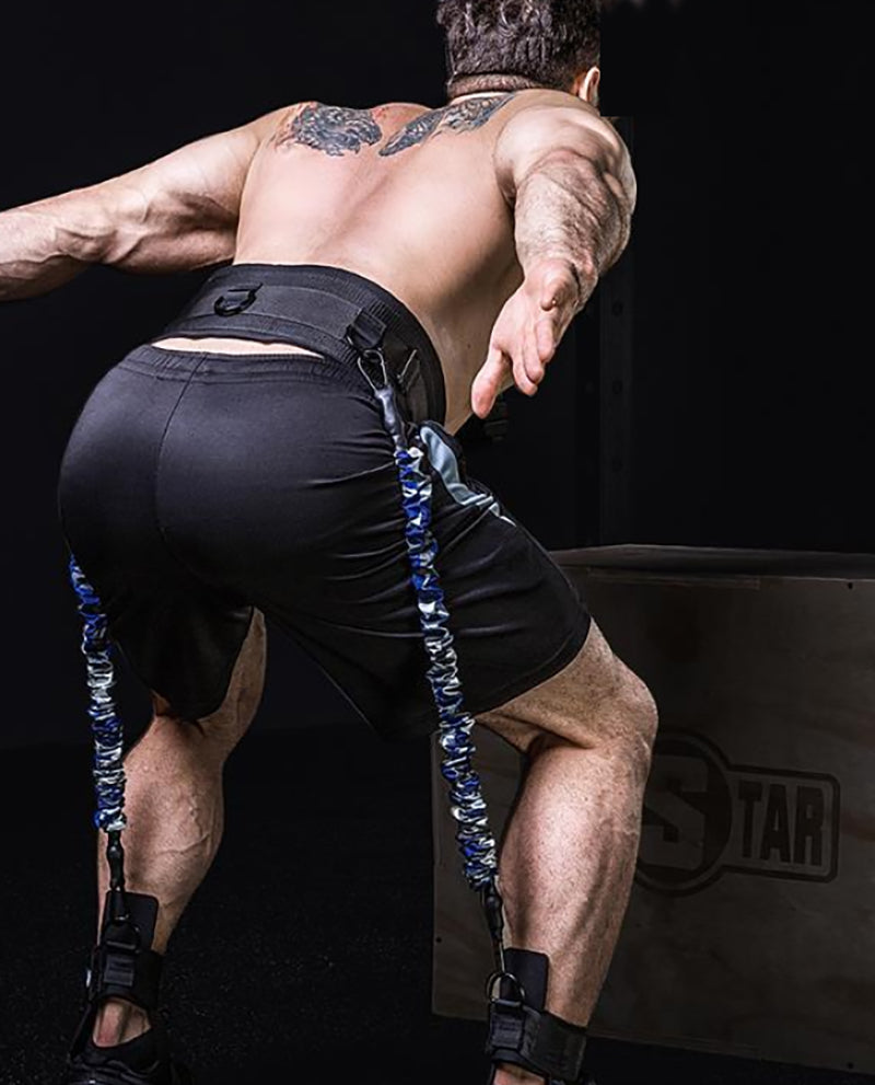 Vertical Trainer Leg Strength Resistance Bands Exercise Higher For Basketball