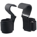 2Pcs Weight Lifting Hooks Gym Training Wrist Support Straps Bar Grips