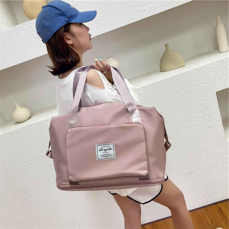 Foldable Storage Travel Bag Waterproof Large Capacity Gym Fitness Weekender