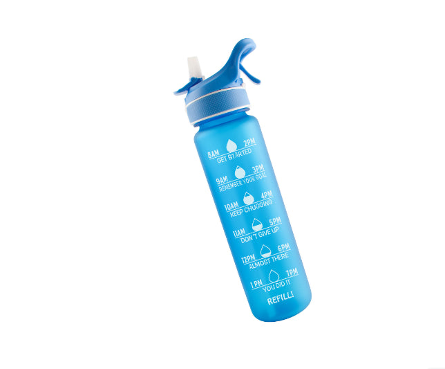 Water Bottle Scrub Bounce Cover Straw Space Cup Sports