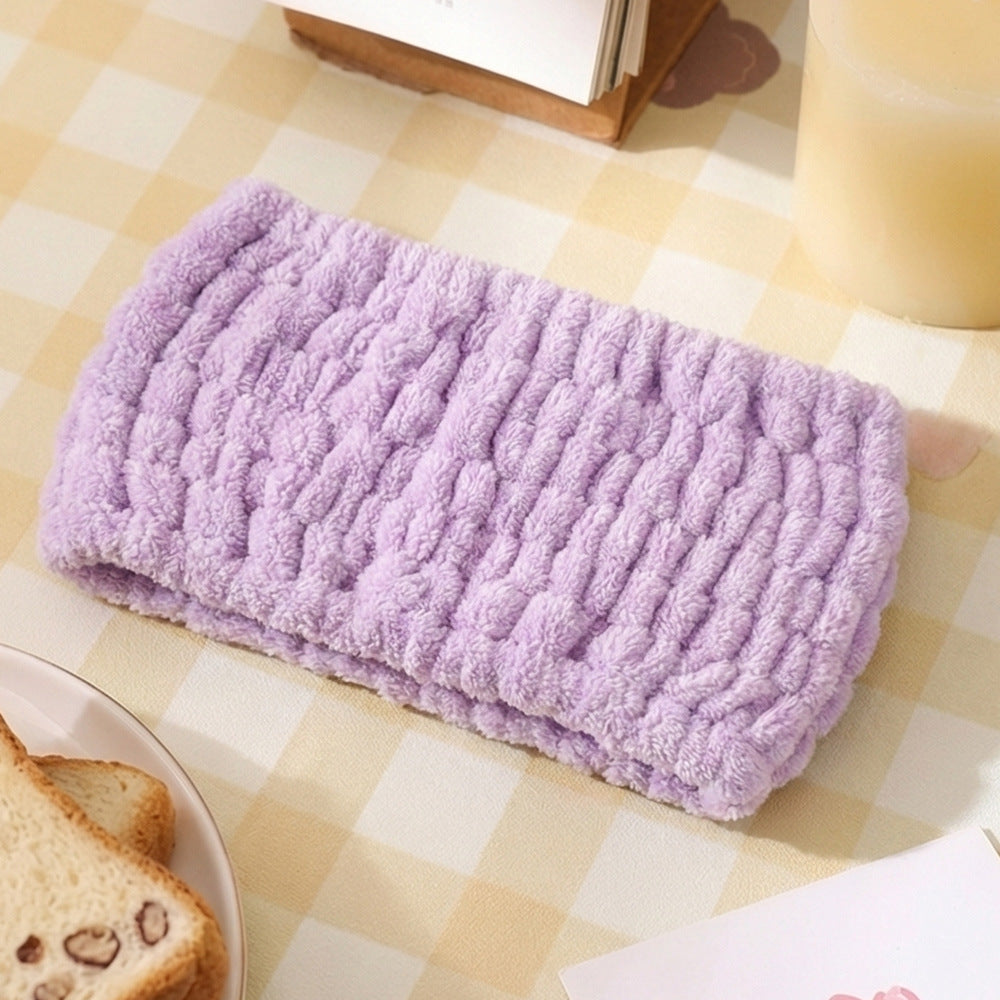 Coral Fleece Non-slip Stretchy Sports Headband