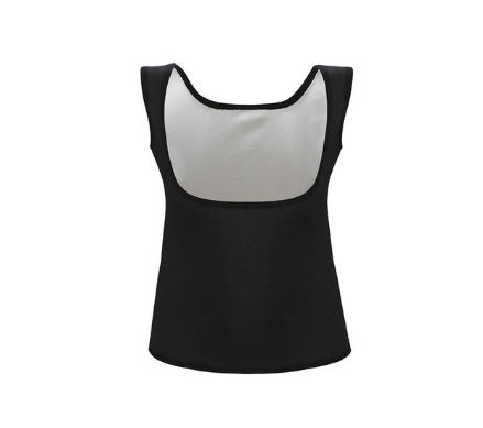 Fitness Corset Men's Shapewear Heat Trapping Shirt Sweat Body Shaper Vest