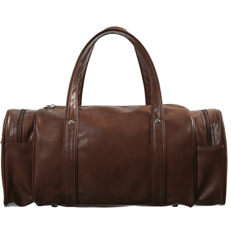 Men's And Women's PU Leather Travel Lightweight Waterproof Wear-resistant Gym