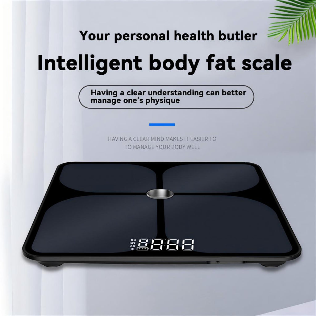 Smart 4-Electrode Body Composition Analyzer - Digital Bluetooth Bathroom Scale