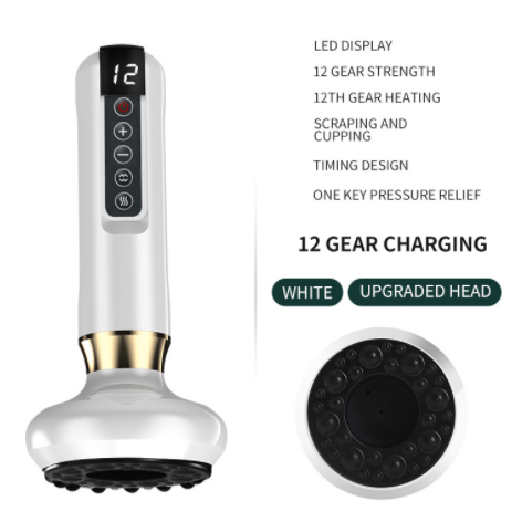 Electric Vacuum Cupping Massager For Body Anti-cellulite Suction Cup Gua Sha