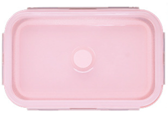 Silicone Lunch Box Foldable Microwave Oven Storage