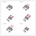 Body Workout Trainer Bar With Resistance Bands Rubber Buckles