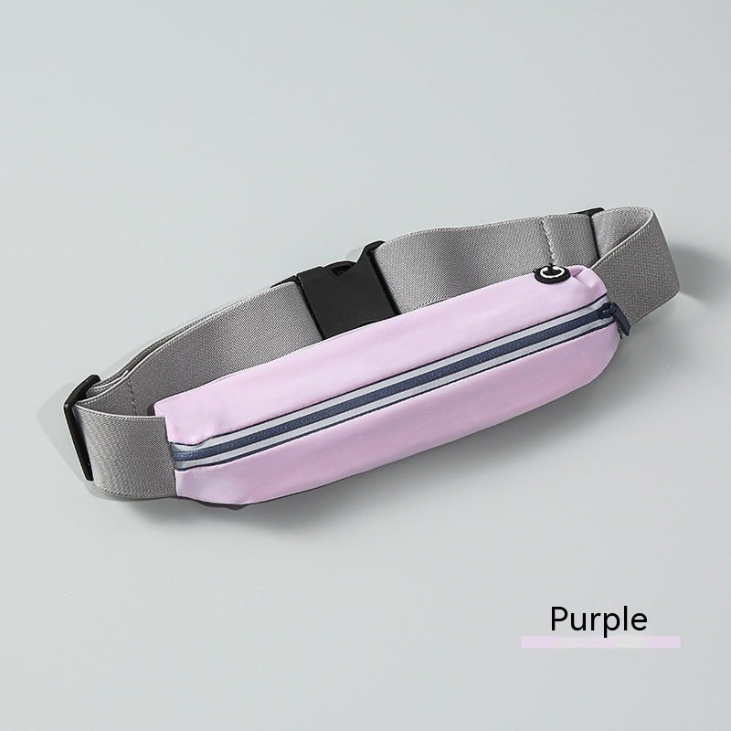 Men's And Women's Outdoor Sports Waist Bag Gym Waterproof Storage Invisible